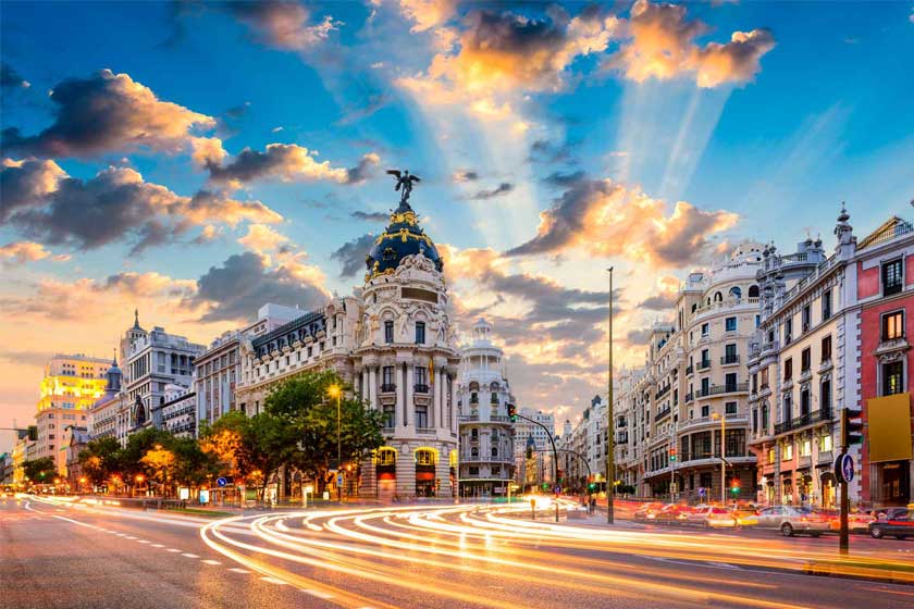 شهر مادرید بهترین شهر اسپانیا برای سفر
