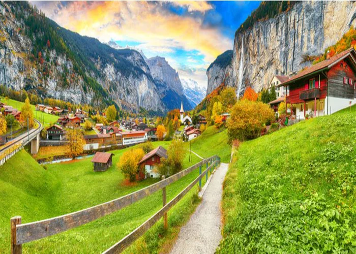 از زیباترین کشورهای اروپا سوئیس می باشد