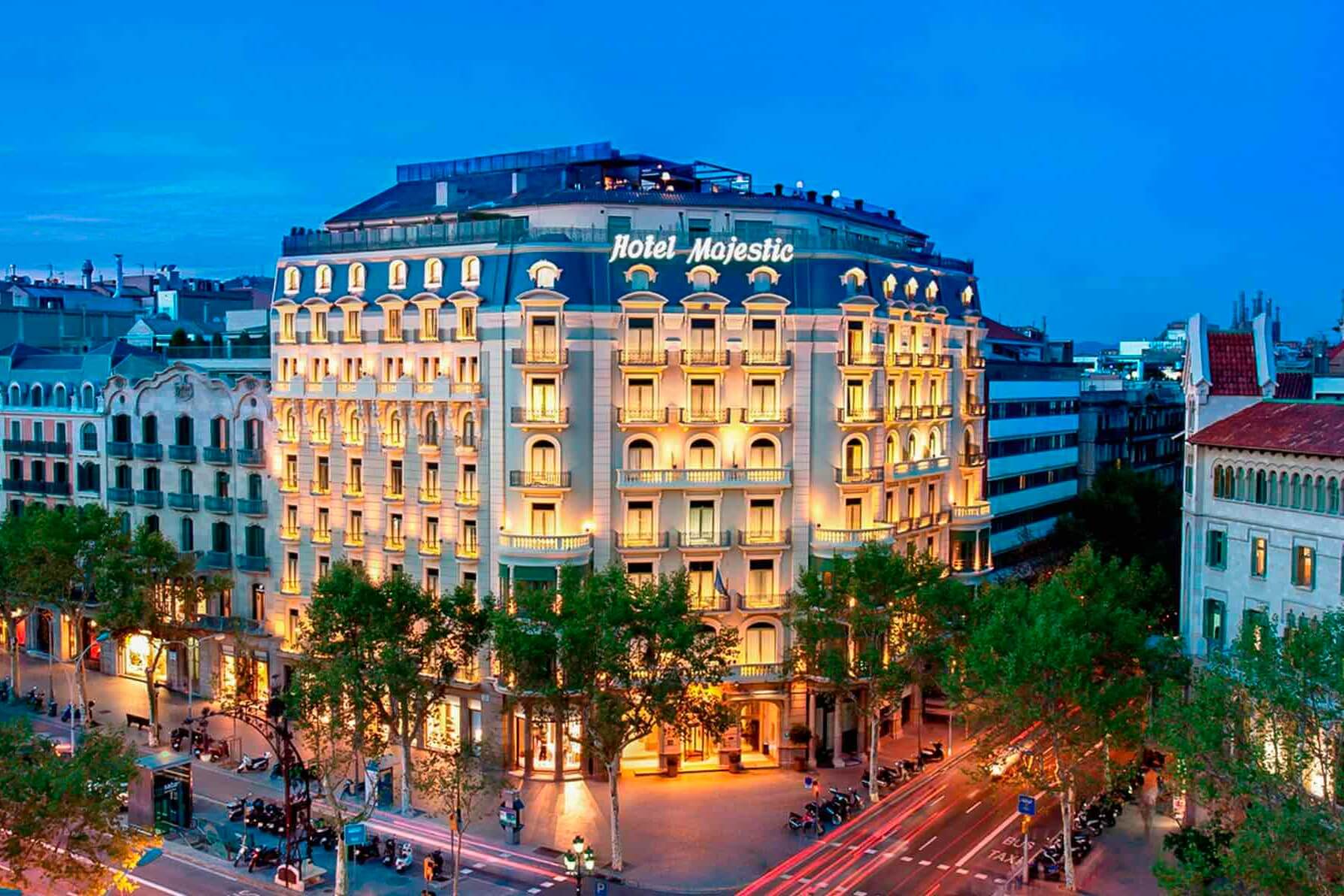 هتل و اسپا مجستیک بارسلونا هتل های معروف بارسلون