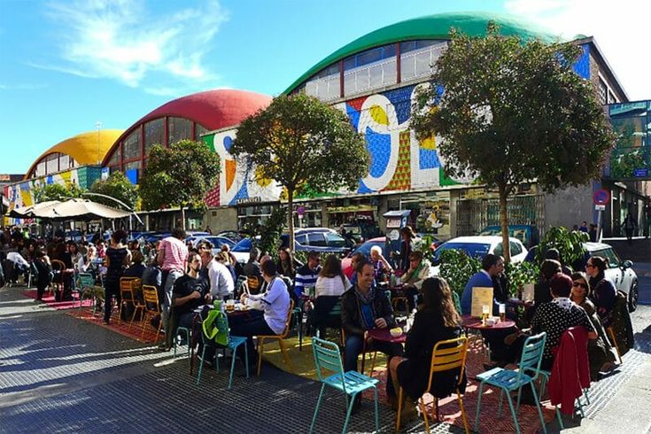 Mercado de la Cebada؛ بازار مردمی با رنگ و بوهای محلی