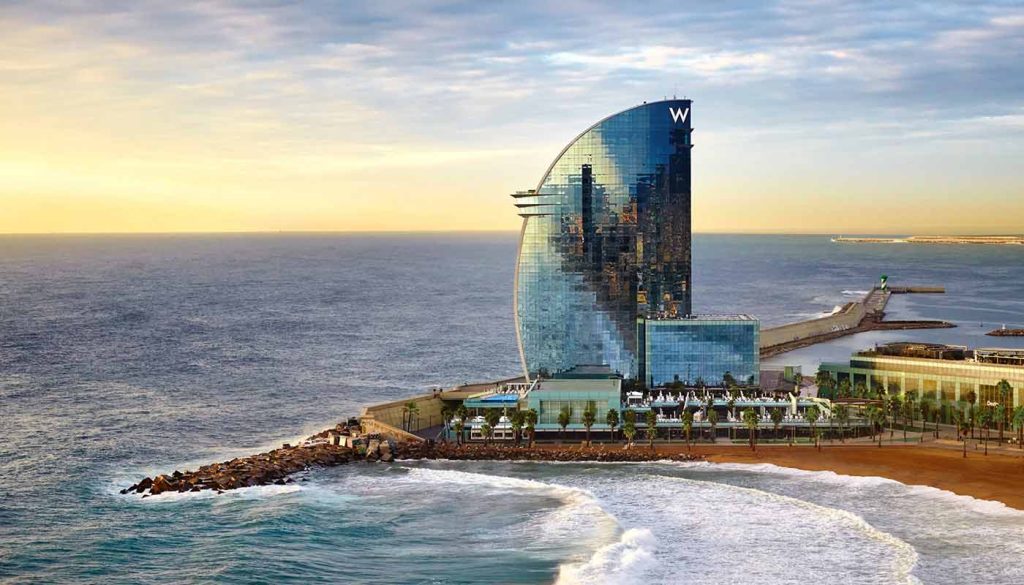 هتل W Barcelona – نماد مدرن بارسلونا
