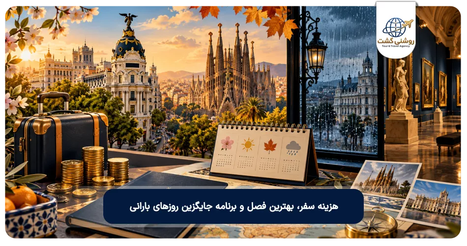 هزینه سفر، بهترین فصل و برنامه جایگزین روزهای بارانی
